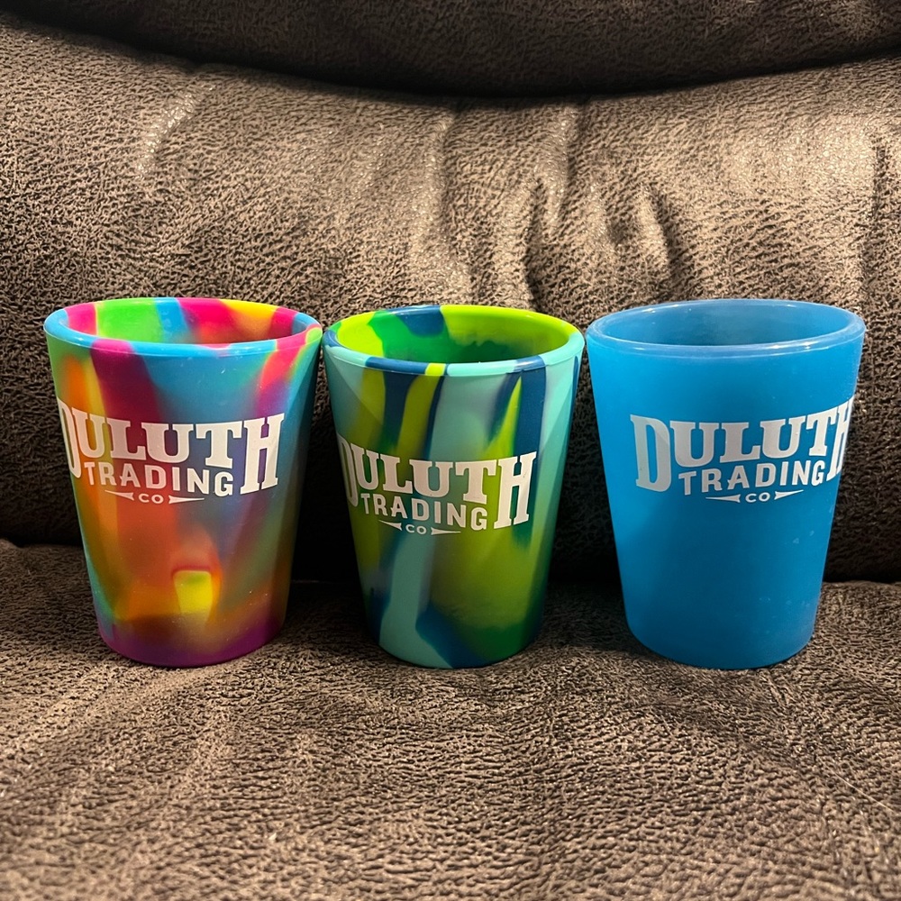 Set of three 8 oz Silipints from Duluth Trading Company
